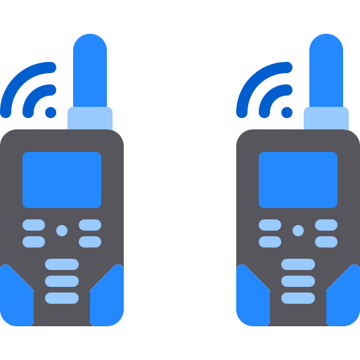 Walkie talkies Berkahicon Flat icon