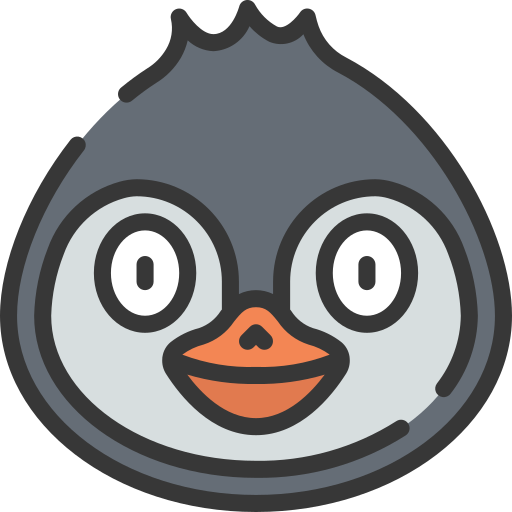 Pingüino icono gratis