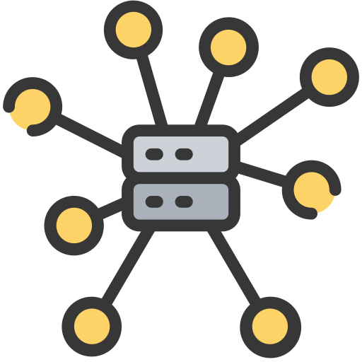 Centralized free icon Centralized free icon