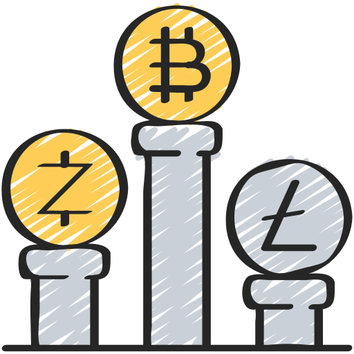 Cryptocurrency free icon Cryptocurrency free icon