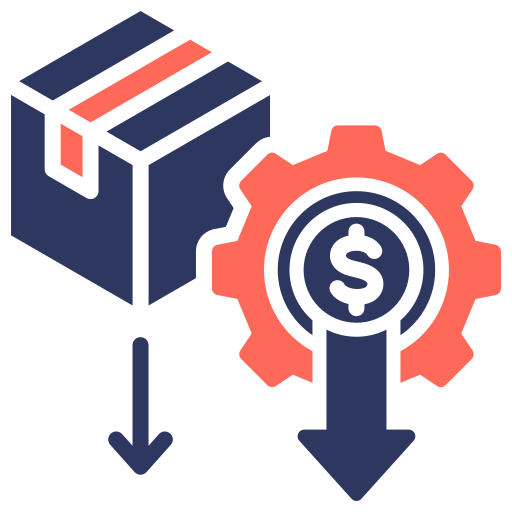 producción icono gratis