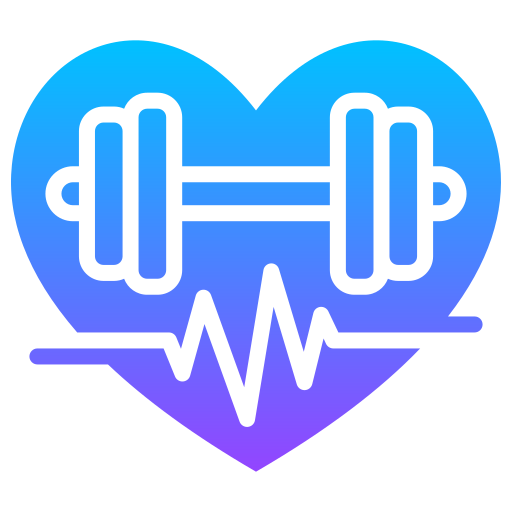 aptitud física icono gratis