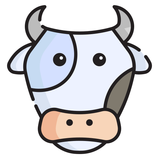 vaca icono gratis