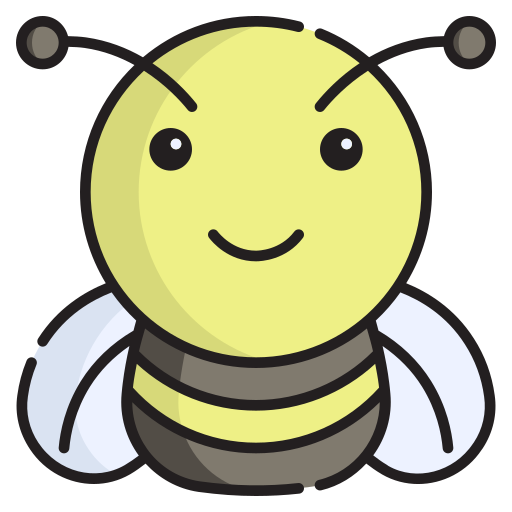 abeja icono gratis