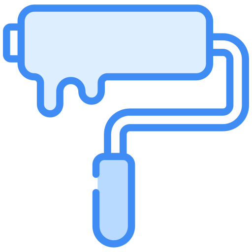 Paint roller free icon Paint roller free icon