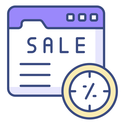 tiempo limitado icono gratis