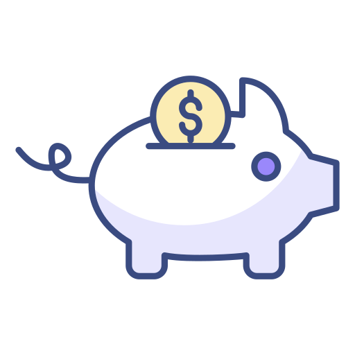 ahorros icono gratis