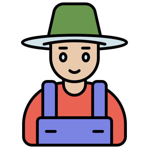 agricultor icono gratis