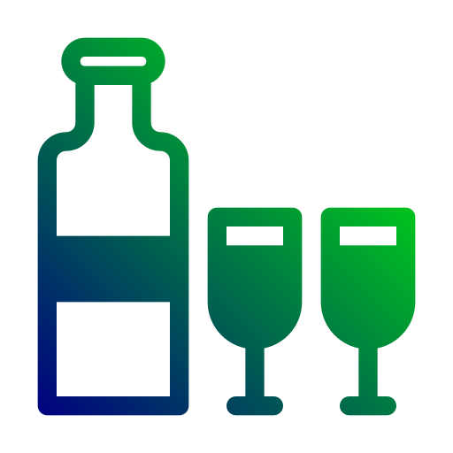 vino icono gratis