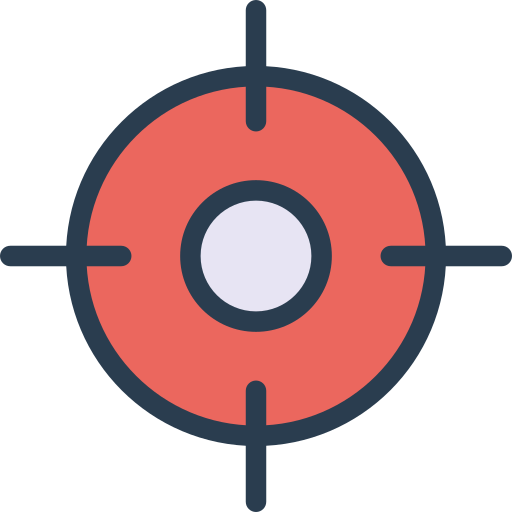 Aim - free icon