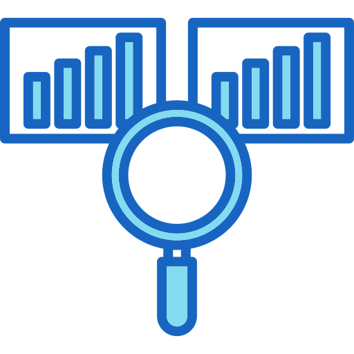 evaluación comparativa icono gratis