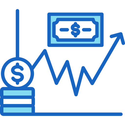 capitalización de mercado icono gratis