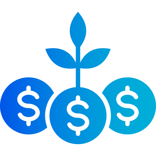 rentabilidad icono gratis