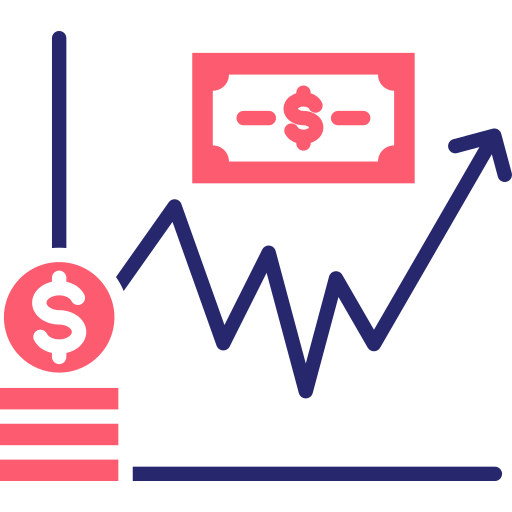 capitalización de mercado icono gratis