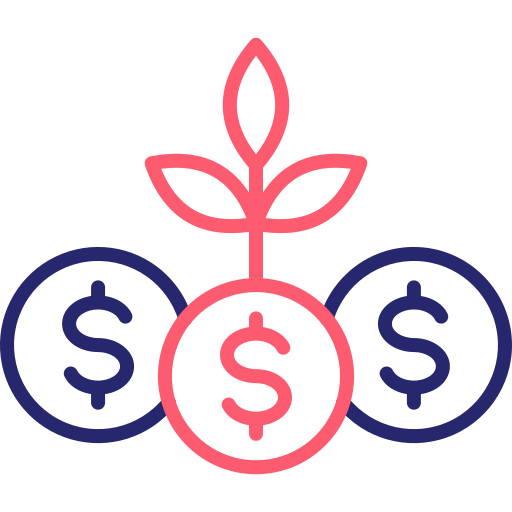 rentabilidad icono gratis