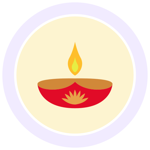 diya diwali icono gratis