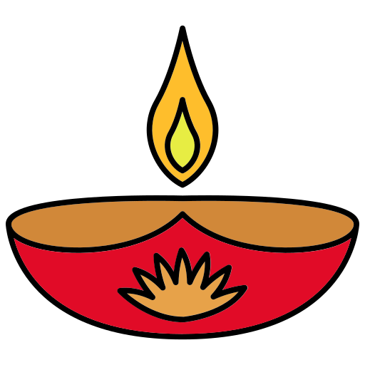 diya diwali icono gratis