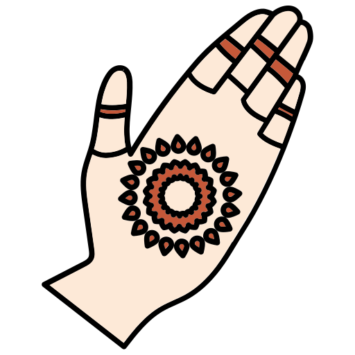 mehndi icono gratis