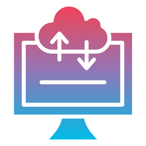 computación en la nube icono gratis