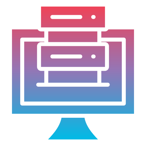 alojamiento de datos icono gratis