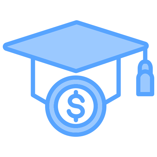 alfabetización financiera icono gratis