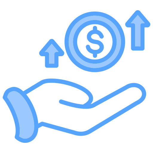 ganancia icono gratis