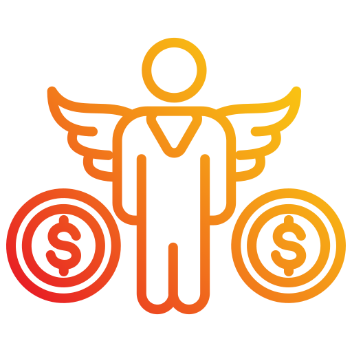 Angel investor free icon Angel investor free icon