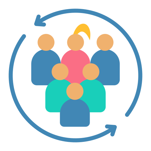 reunión icono gratis