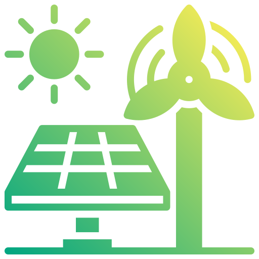 energía solar icono gratis