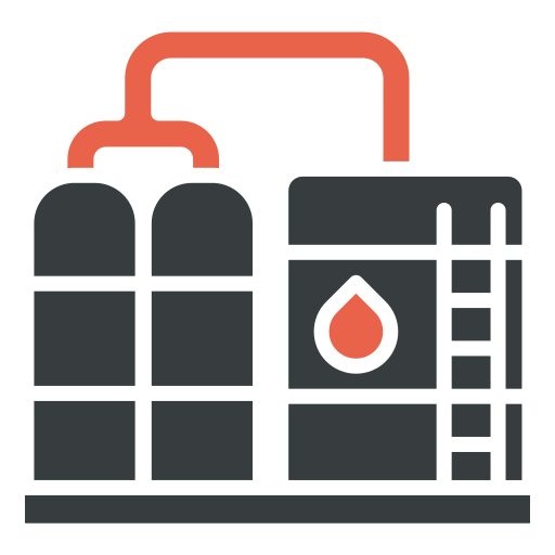 Distillation free icon Distillation free icon