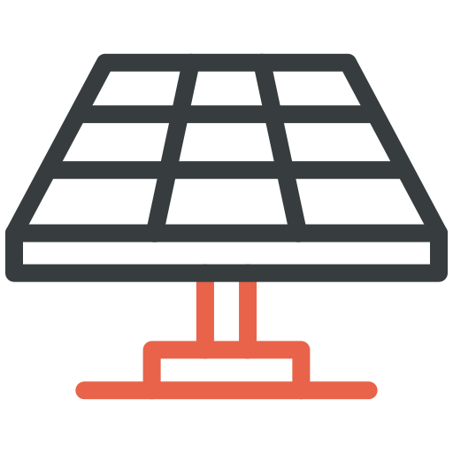 energía solar icono gratis