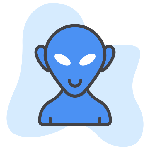 avatar extraterrestre icono gratis