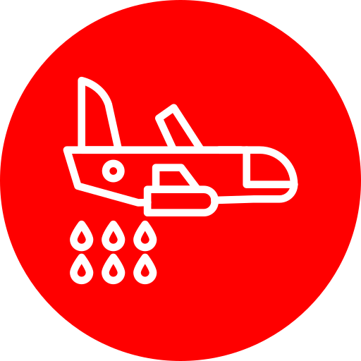 Firefighter plane free icon