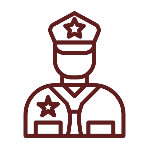 oficial de policía icono gratis