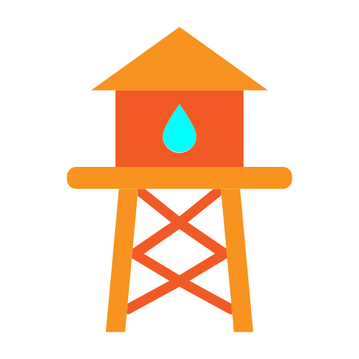 torre de agua icono gratis