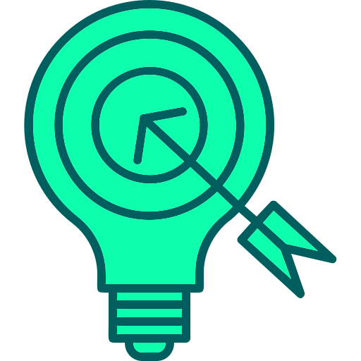 estrategia de comercialización icono gratis