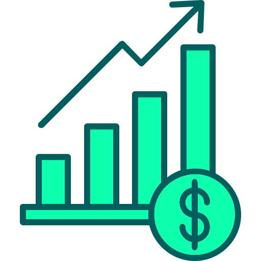 Profits free icon