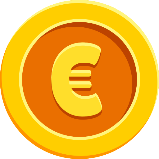 euro icono gratis
