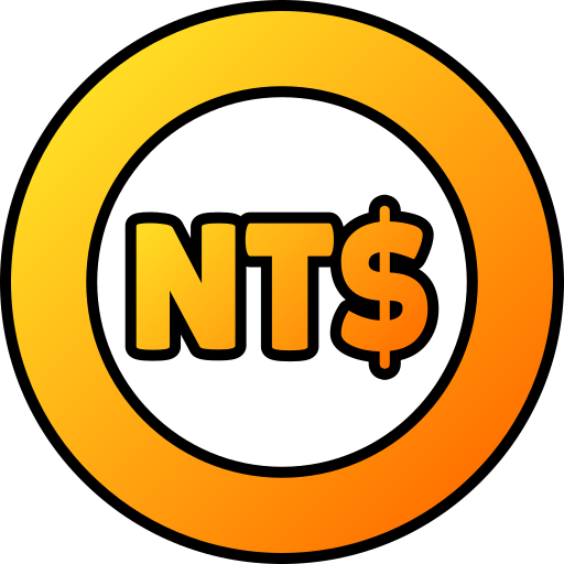 nouveau dollar taïwanais Icône gratuit