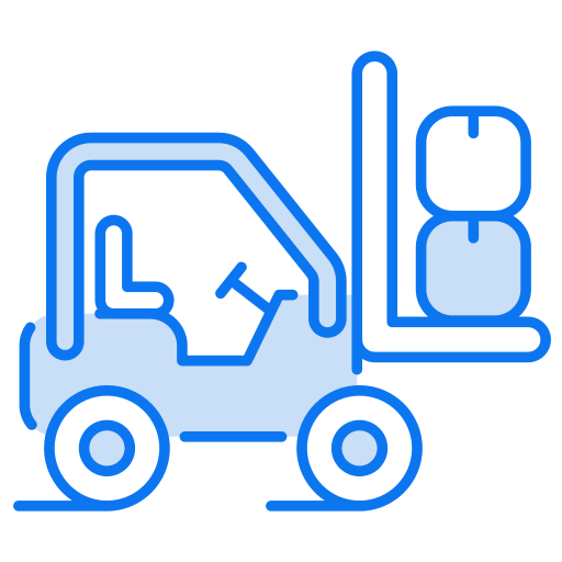 Вилочный погрузчик бесплатно иконка Вилочный погрузчик бесплатно иконка