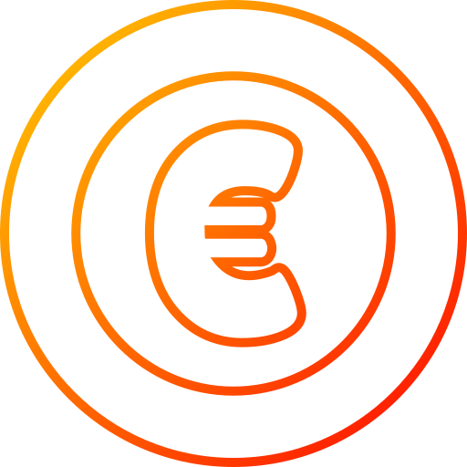 euro Icône gratuit euro Icône gratuit