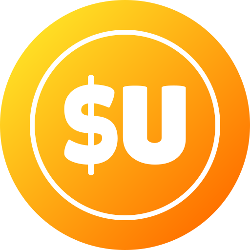 peso uruguayen Icône gratuit peso uruguayen Icône gratuit