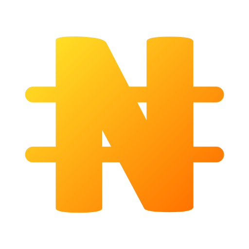 nigerianischer naira kostenlos Icon nigerianischer naira kostenlos Icon