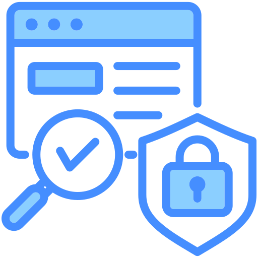 auditoría de seguridad icono gratis