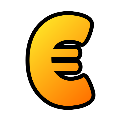 euro icono gratis