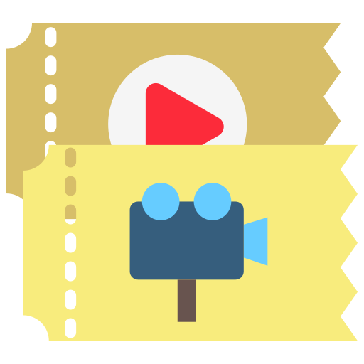 영화 티켓 무료 아이콘