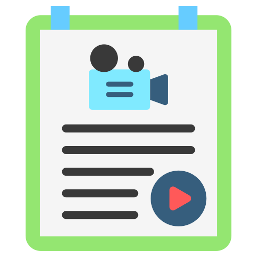 영화 포스터 무료 아이콘