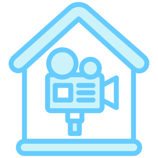 casa productora icono gratis