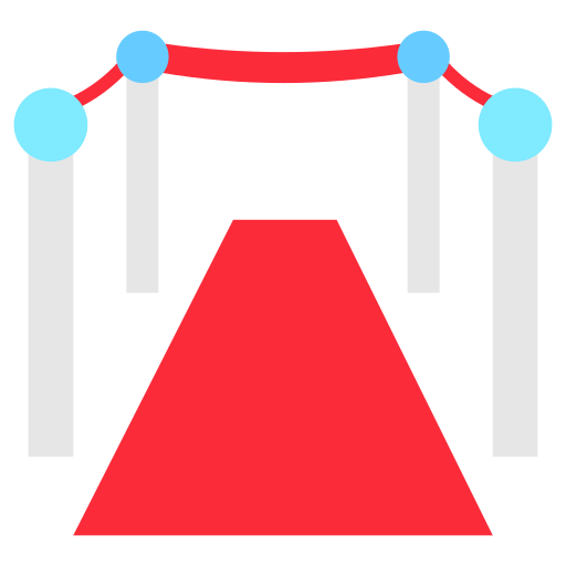 alfombra roja icono gratis