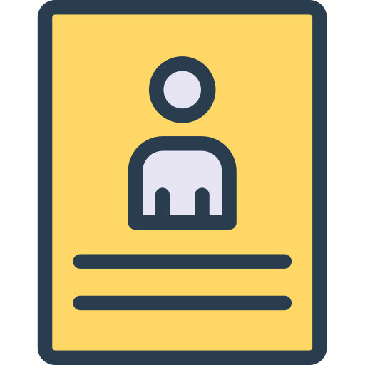 Curriculum free icon